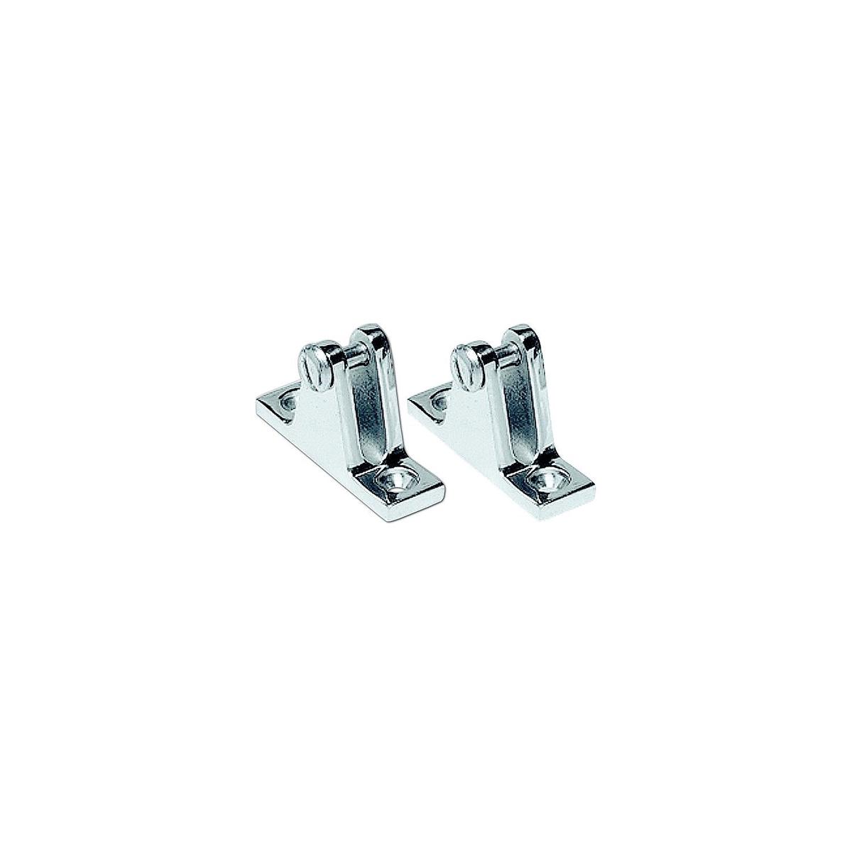 Taylor Chromed Zamak Deck Hinges (Sold as Pair)