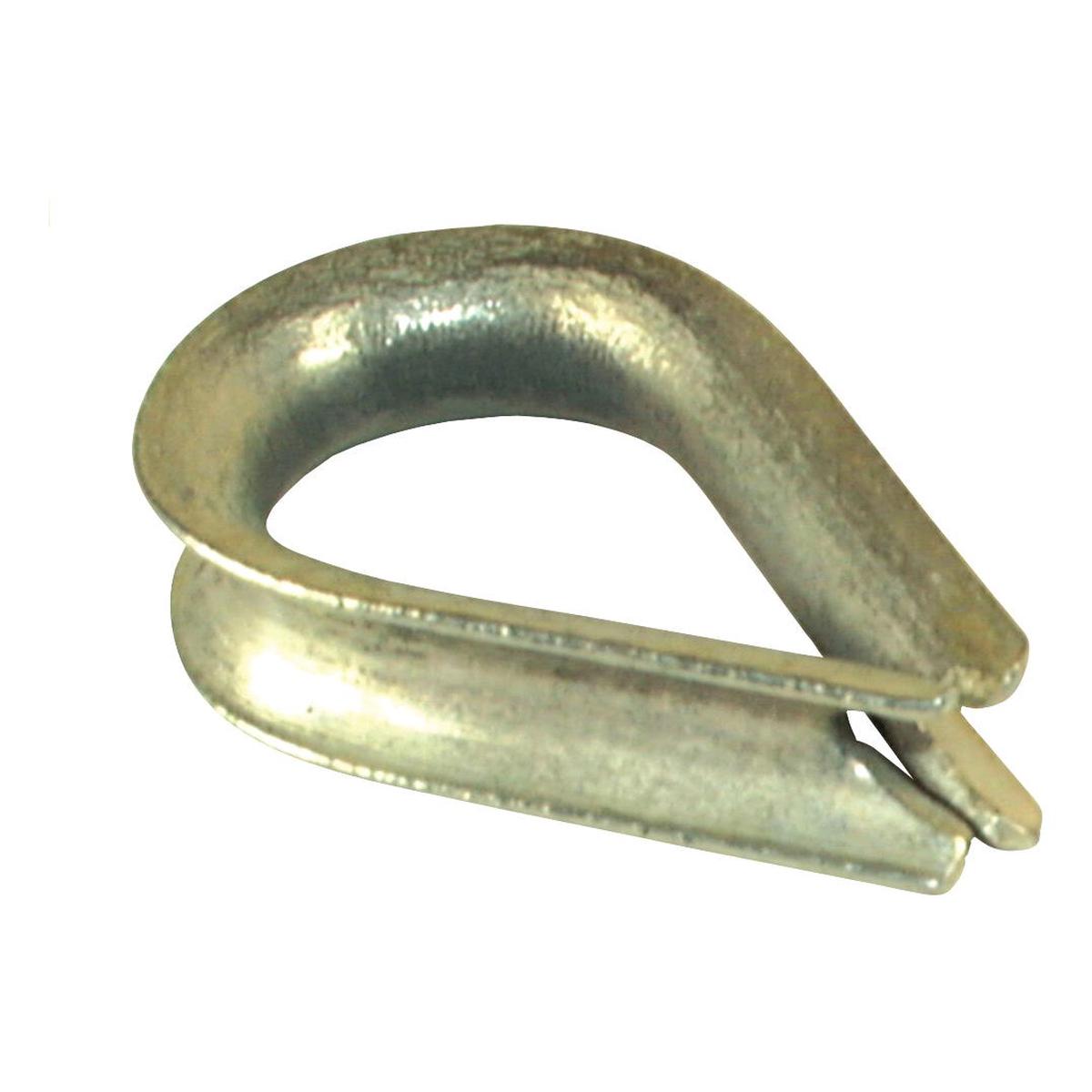 Wire Rope Thimble, Wire 6 MM X 45 MM - Sparex Part S.1391