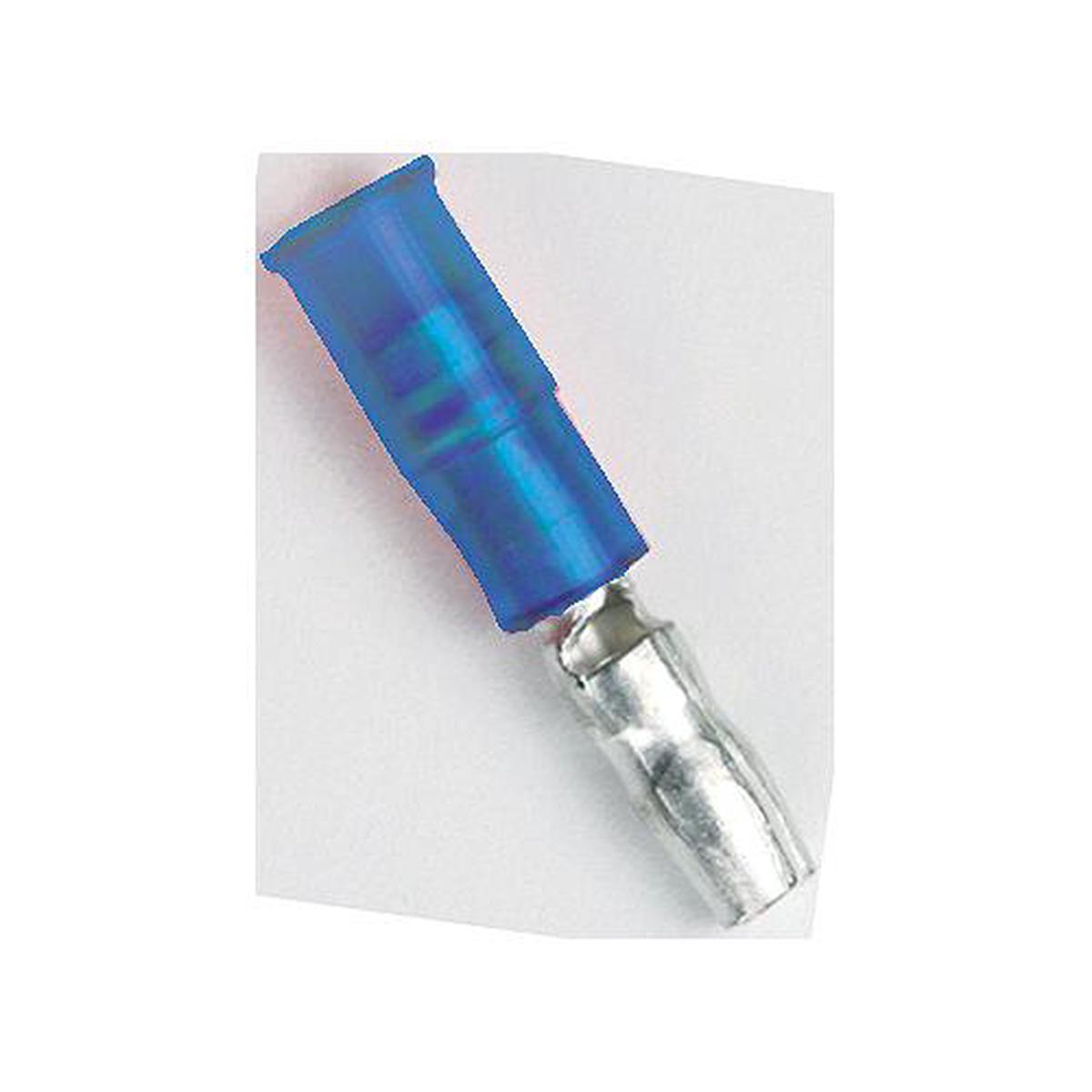 Ancor 220718 Marine Grade Nylon Snap Plugs, Male, 16-14 Wire, Blue, 100/Pk, Pack of 14