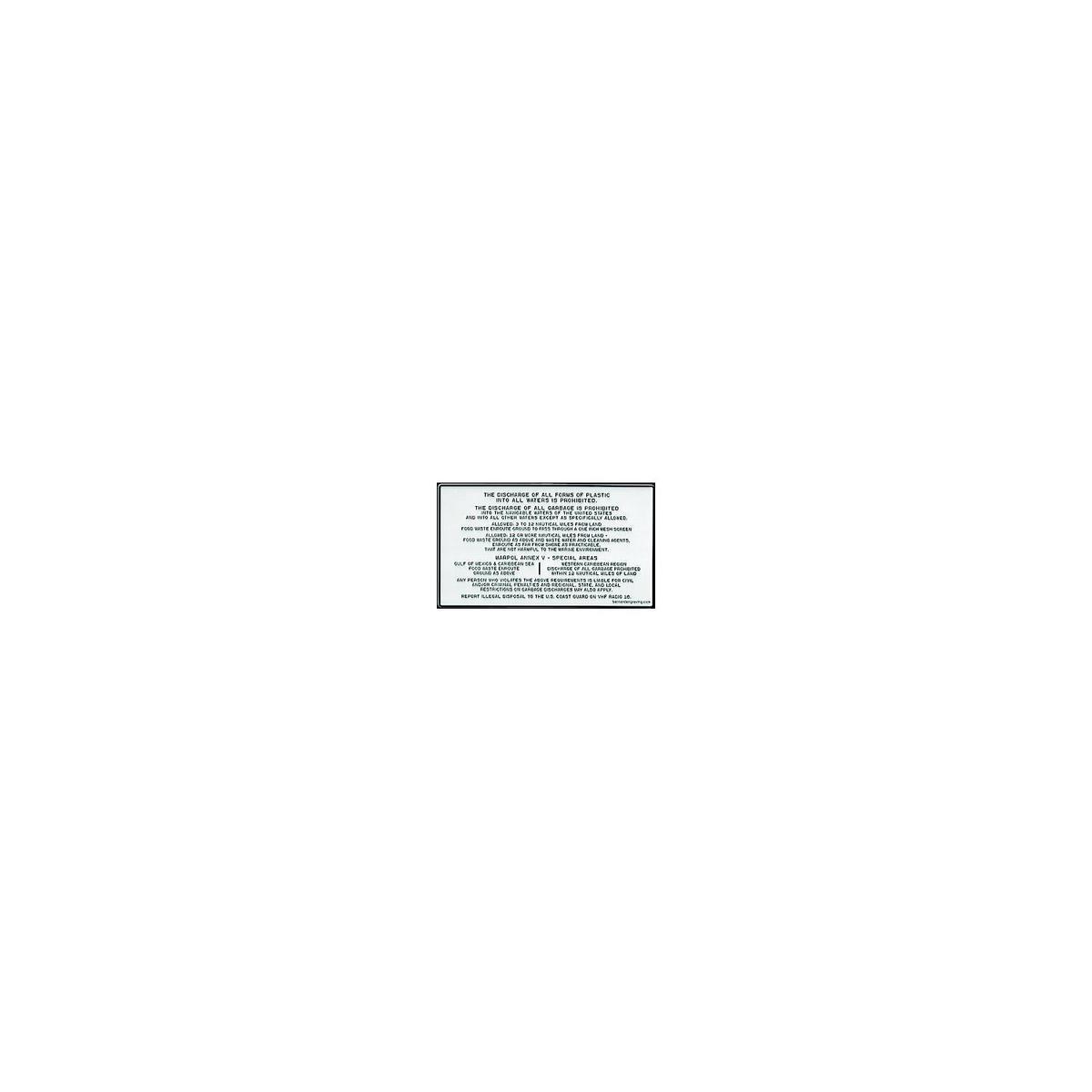 Anti-Dumping Plaque