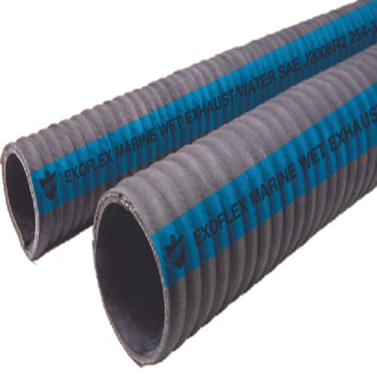 Shields 2542120 Exoflex Water/Exhaust Hose, 2-1/2 x 50'