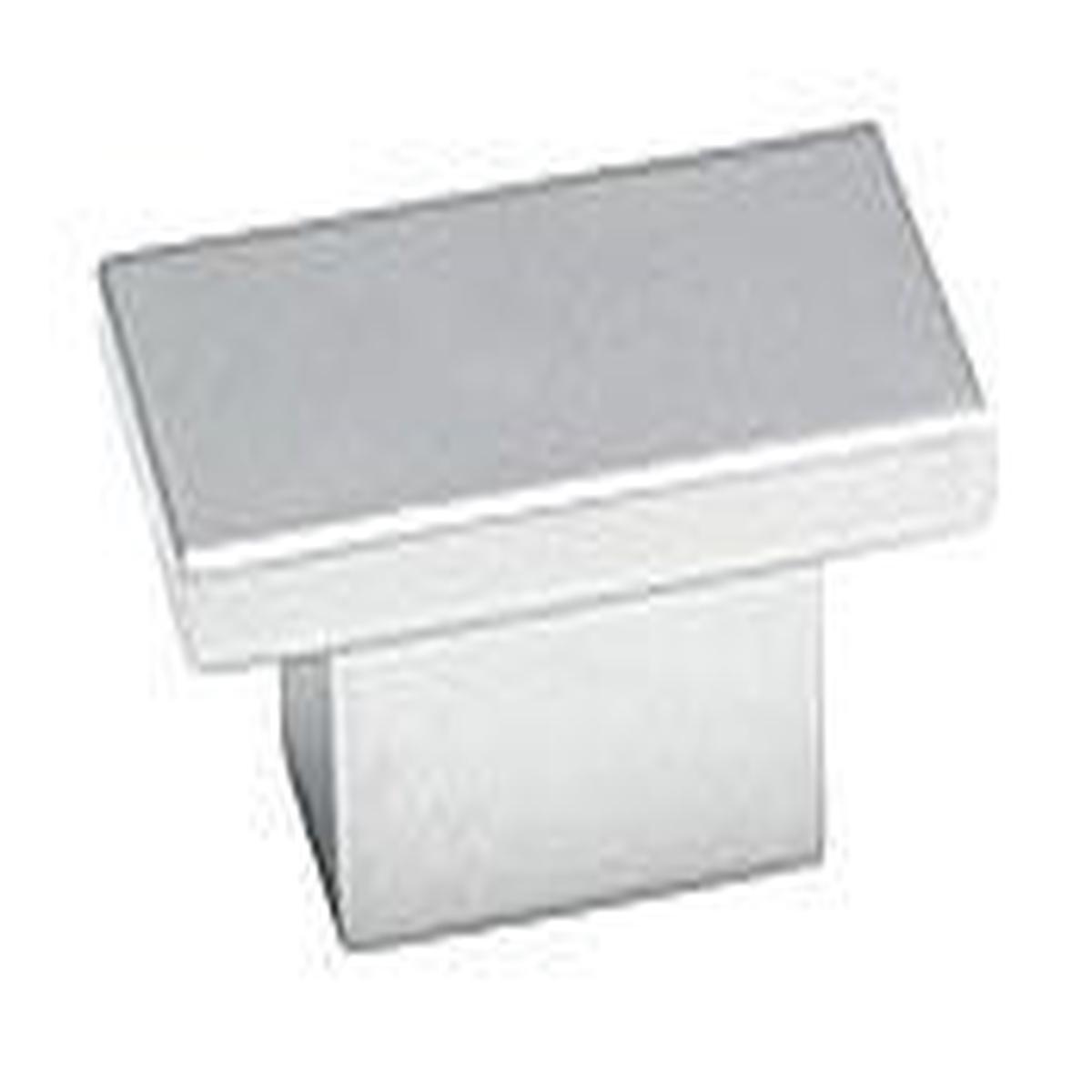 TopEx 1-3/4" (44mm) Rectangular Cabinet Knob (Satin Stainless Steel) TEX-Z20790440067