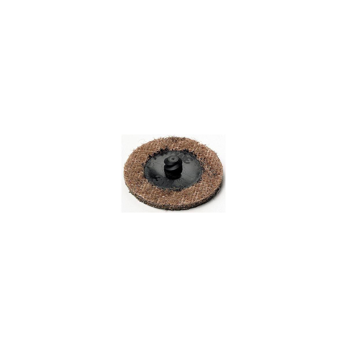 3M 07480 Roloc 2 Coarse (80-100) Brown Surface Conditioning Disc - 25 per Box