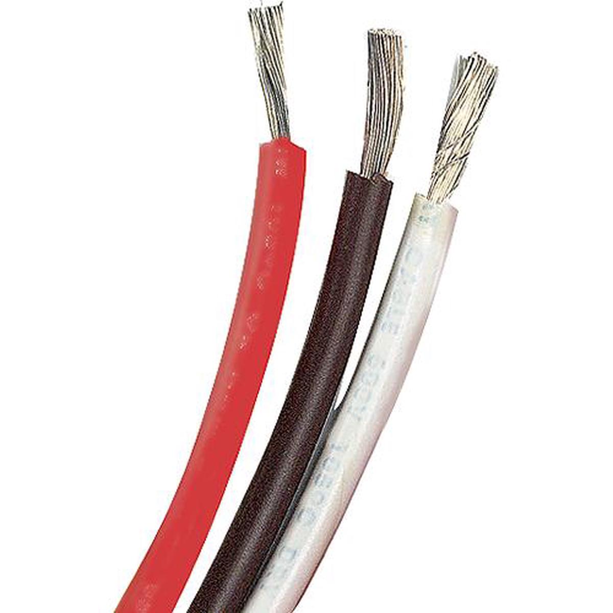 Ancor 100910 Marine Grade Tinned Copper Primary Wire, #18 AWG, 100', White