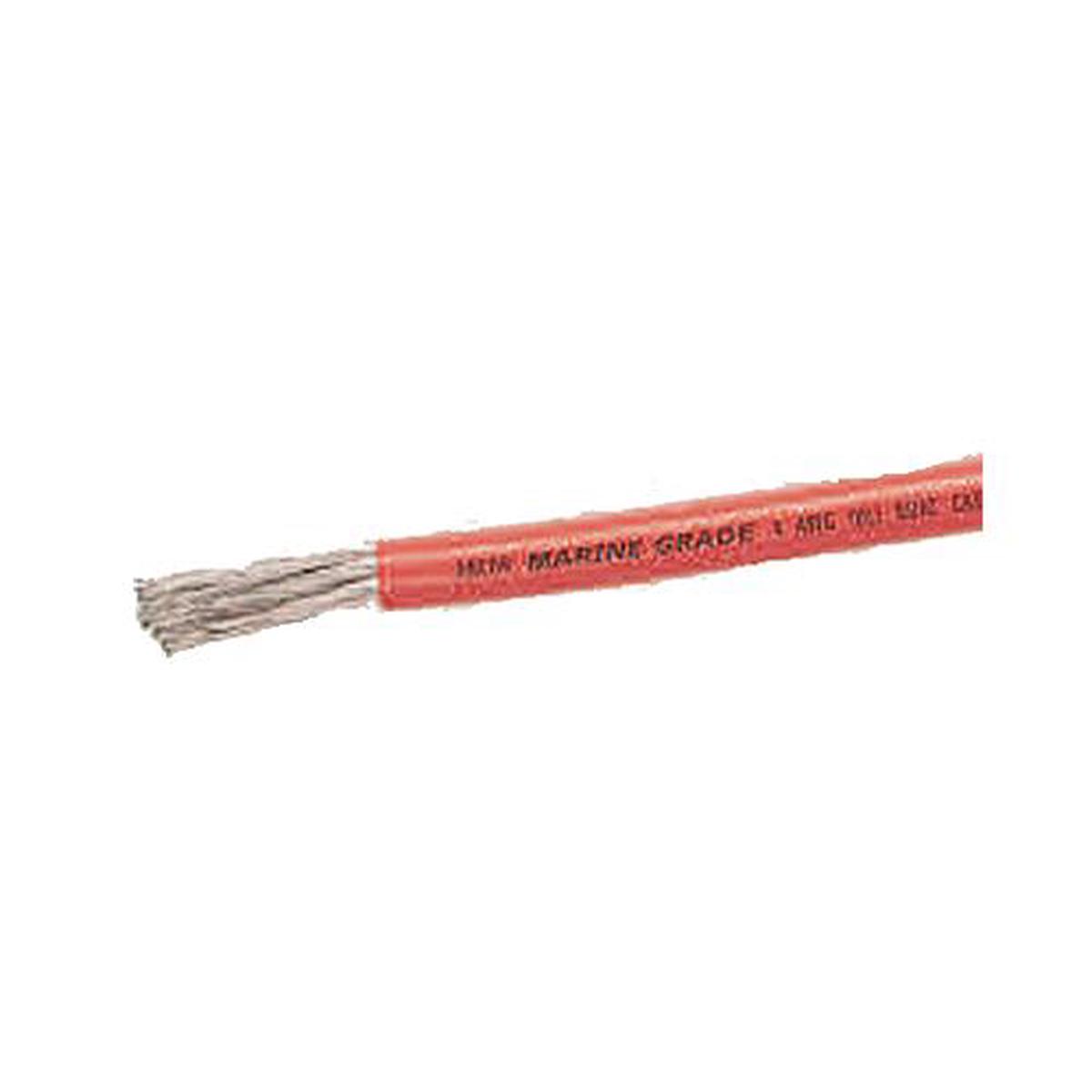 Ancor 115902 Marine Grade Tinned Copper Battery Cable, #1 AWG, 25', Yellow