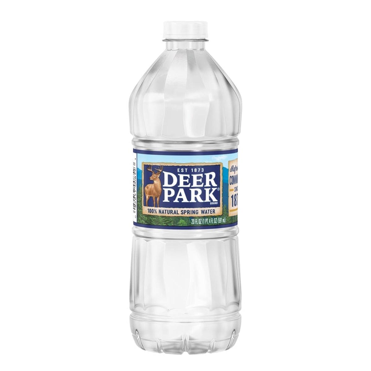 Nestle Waters Deer Park Spring Water 20 oz 1 pk, Pack of 24