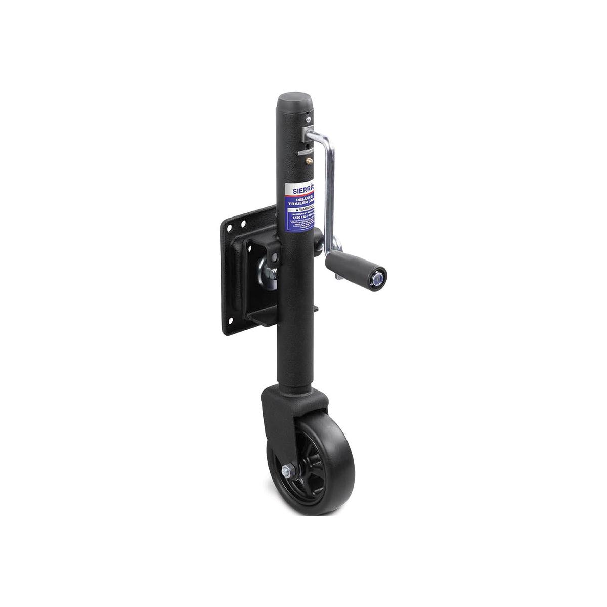 Sierra 05465010 Deluxe Trailer Jack w/6 Wheel