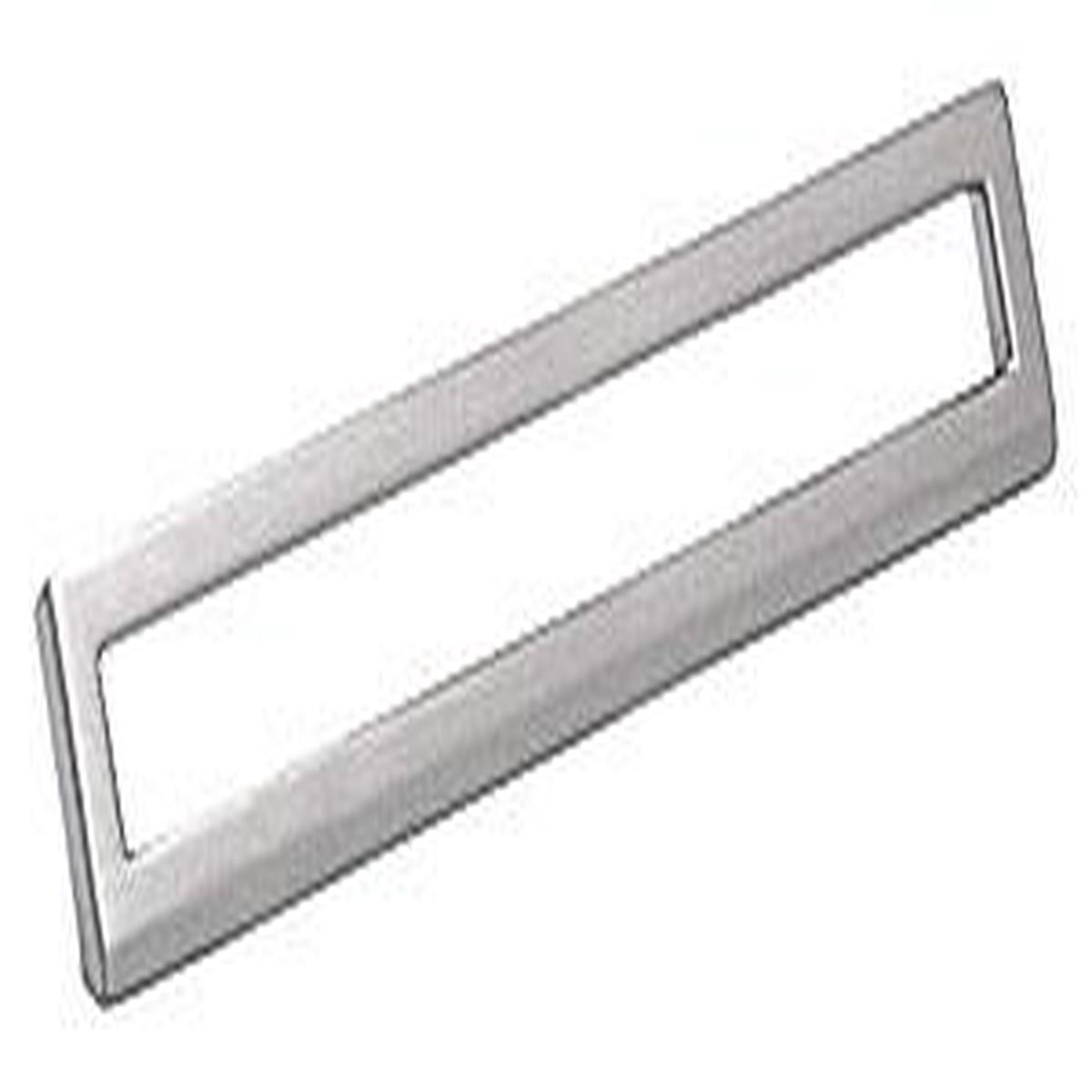 TopEx 7-9/16" (192mm)c.c. Bent Rectangular Cabinet Pull (Polished Chrome) TEX-8-102222419240