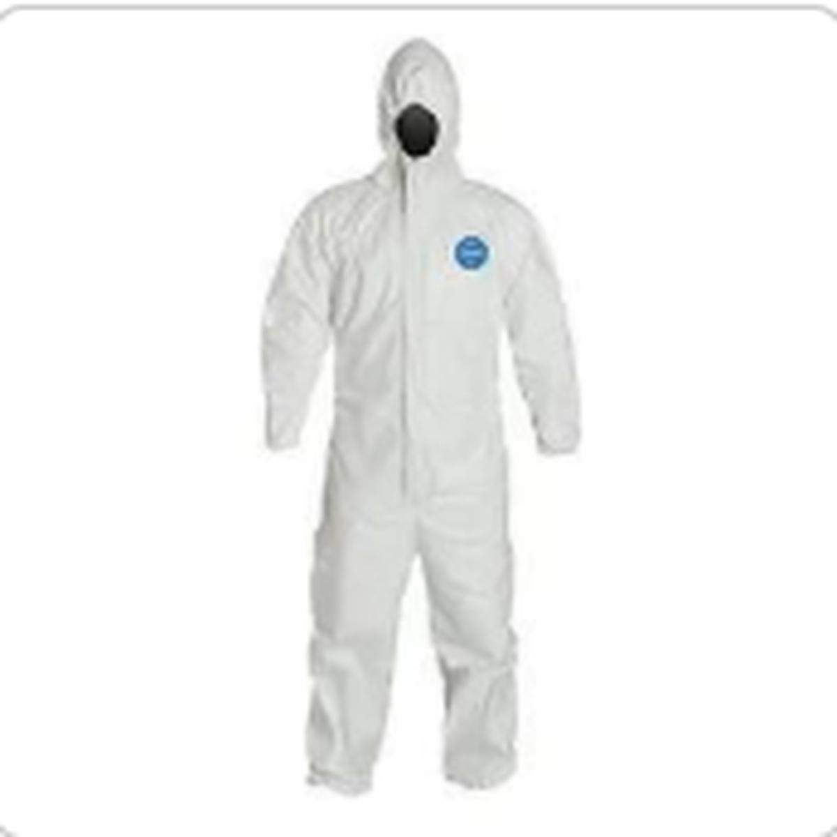 TYVEK 127, HOODED COVERALL, 2X-LARGE [25/BOX]