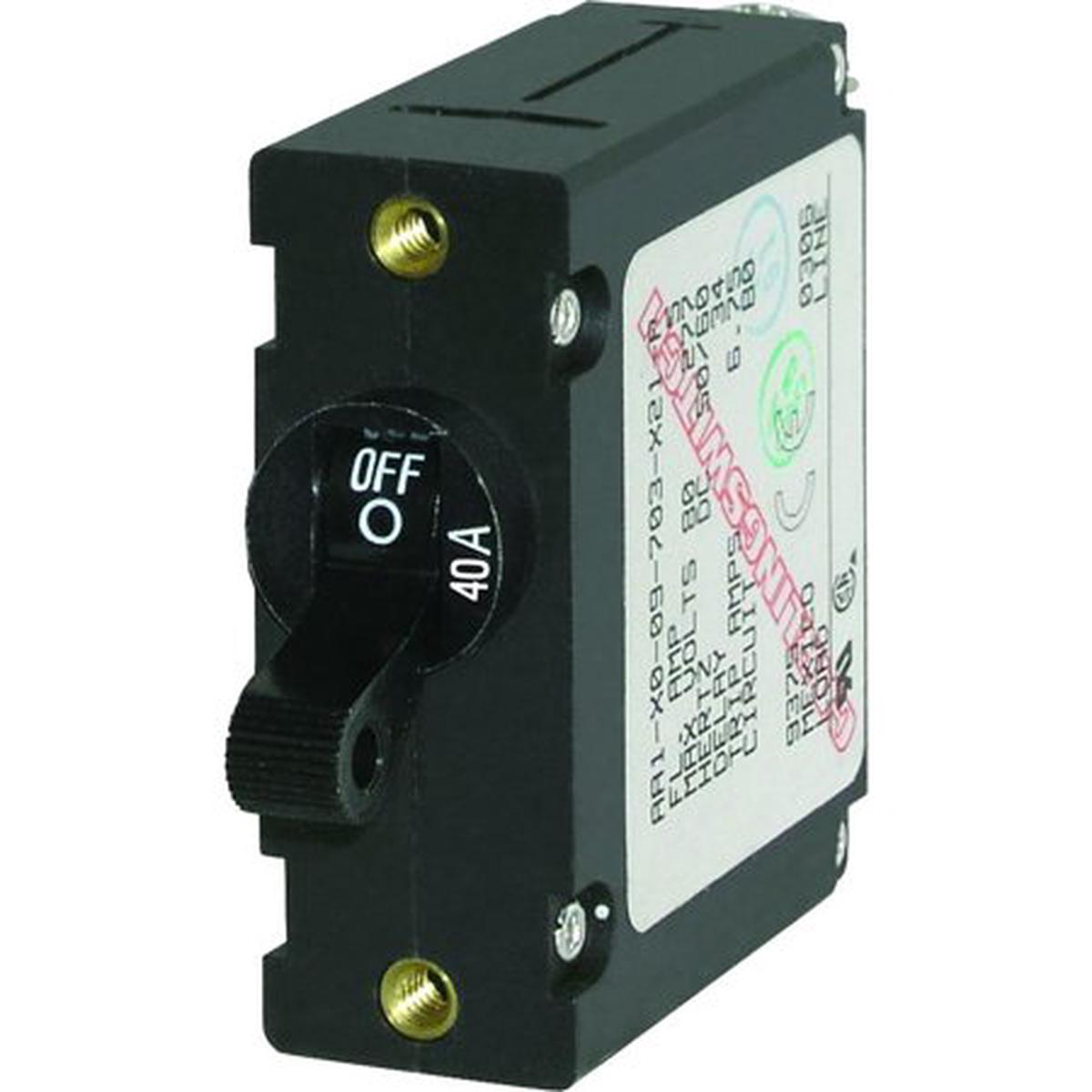 Circuit Breaker Aa1 40 Amp Black