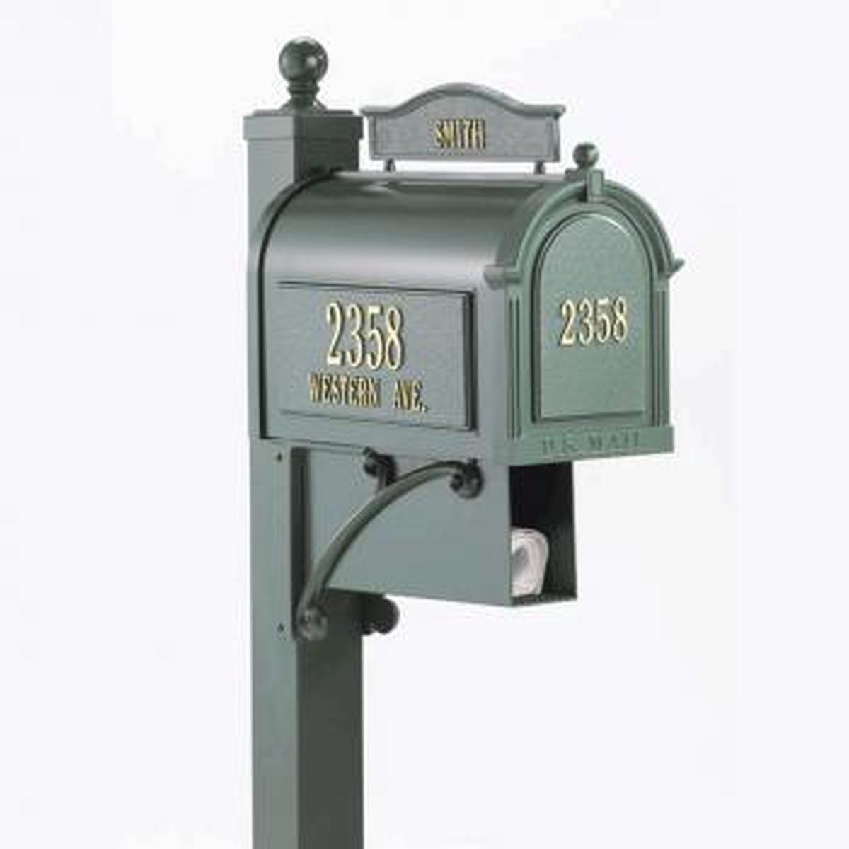 Ultimate Roadside Mailbox Packages in Green 16324