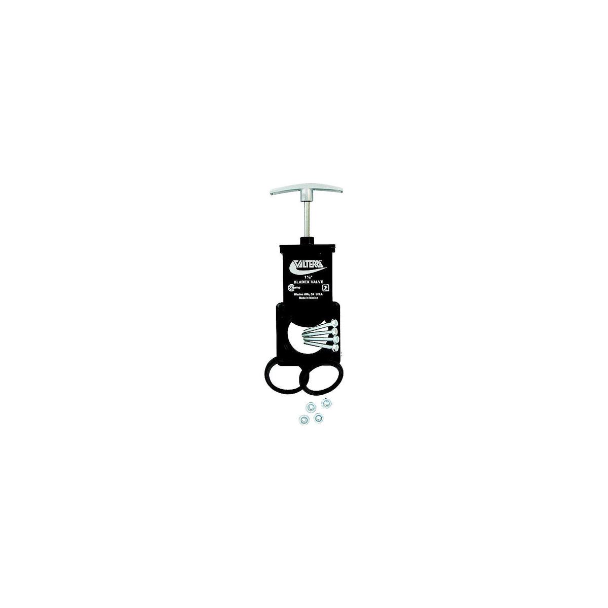 Valterra Bladex RV Waste Metal Handle Valve - Includes Hardware, 1-1/2