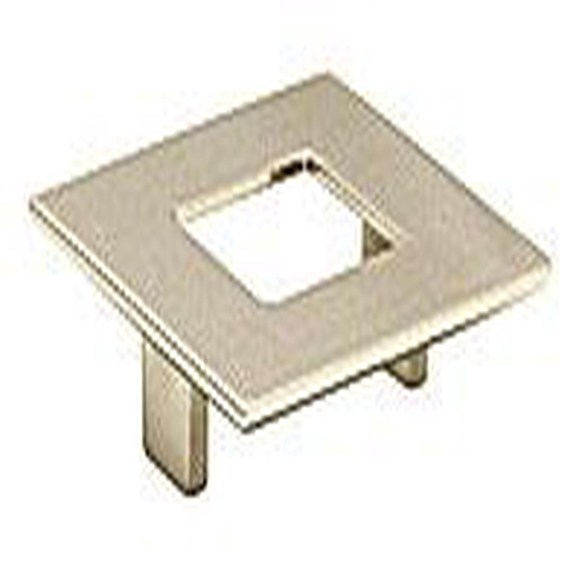TopEx 2-1/2" (64mm)c.c. Square Cabinet Pull With Center Hole (Satin Nickel) TEX-8-107106434