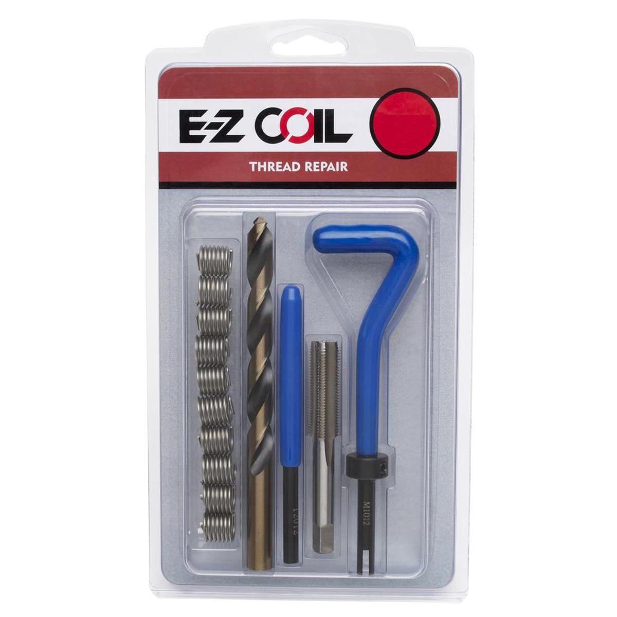 #10-32 Stainless Steel Threaded Coil Insert Standard Repair Kit with Inserts, Drill Bit, Tap, Install Tool, and Tang Remover