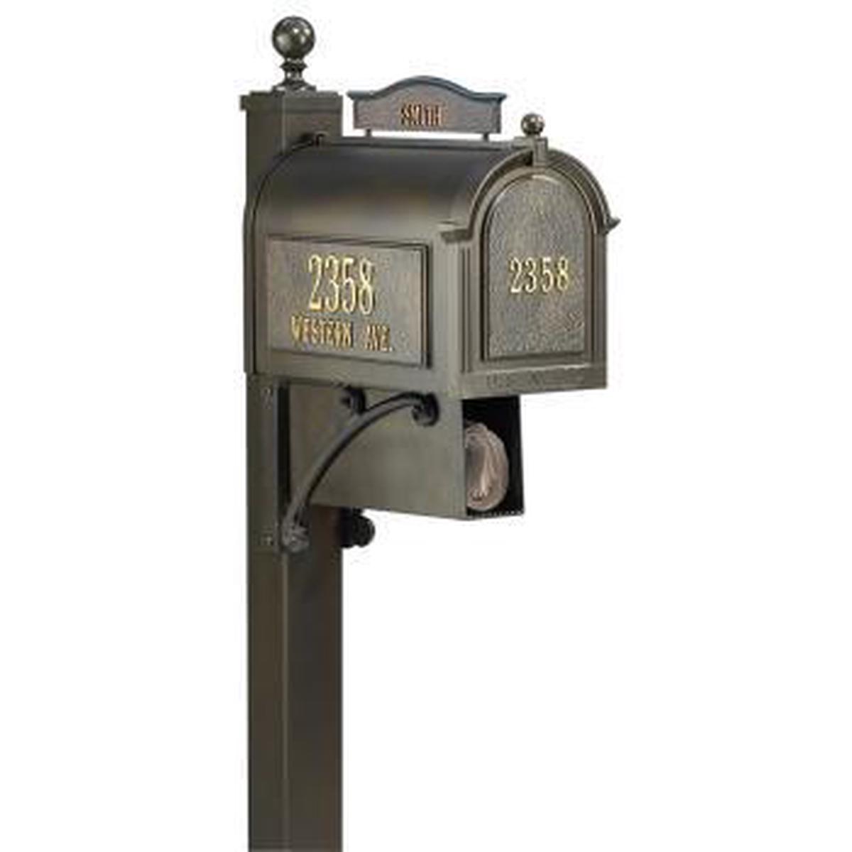 Ultimate Roadside Mailbox Packages in Bronze 16303