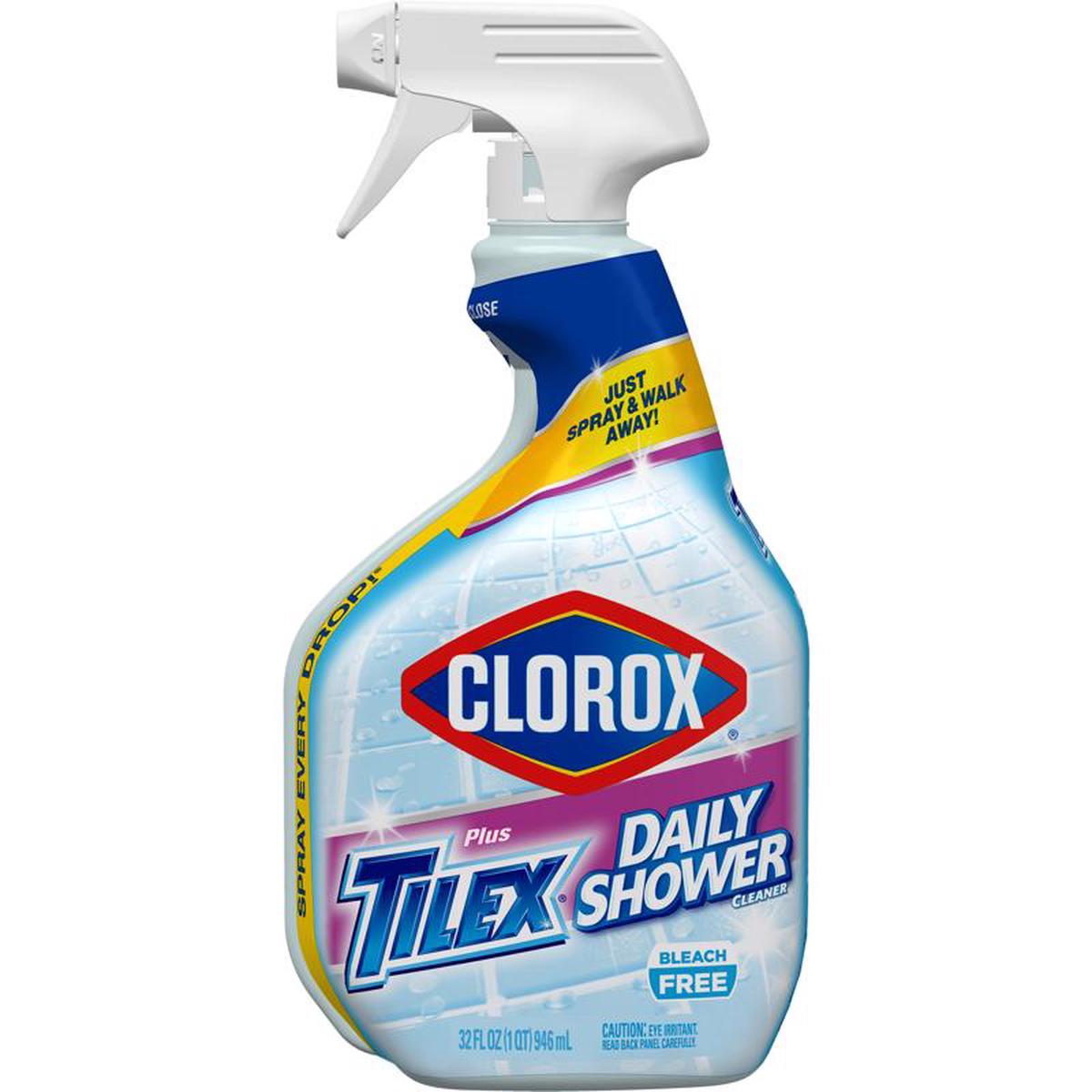 Clorox Tilex No Scent Daily Shower Cleaner 32 oz Liquid, Pack of 9