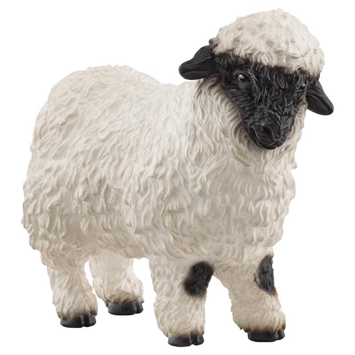 Schleich Sheep Figure Black/White 1 pc, Pack of 5