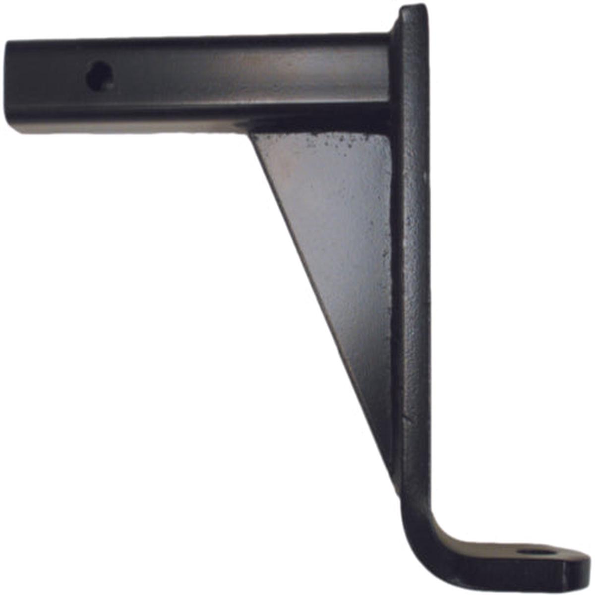 BALL MOUNT 12'' DROP BLACK