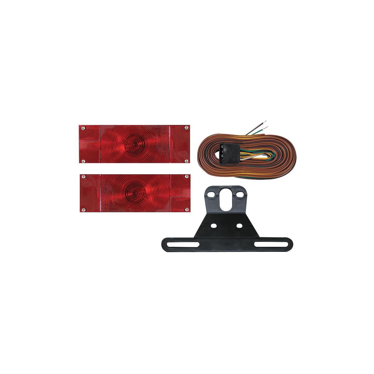 Waterproof Universal Mount Combination Tail Light Kit