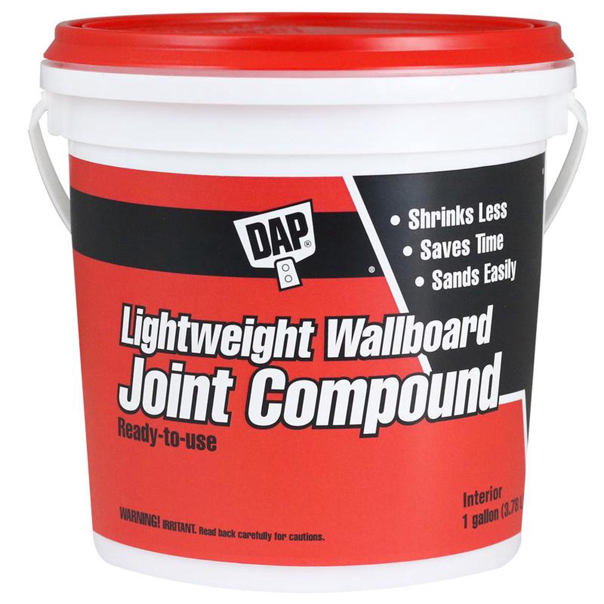 DAP White Light Weight Joint Compound 1 gal, Pack of 4