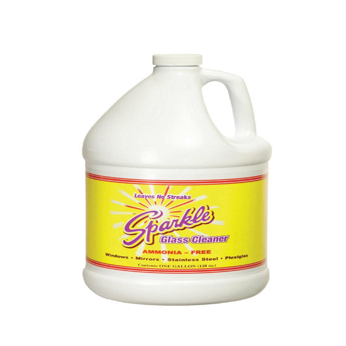 Sparkle Original Scent No-Streak Glass Cleaner 1 gal Liquid, Pack of 4