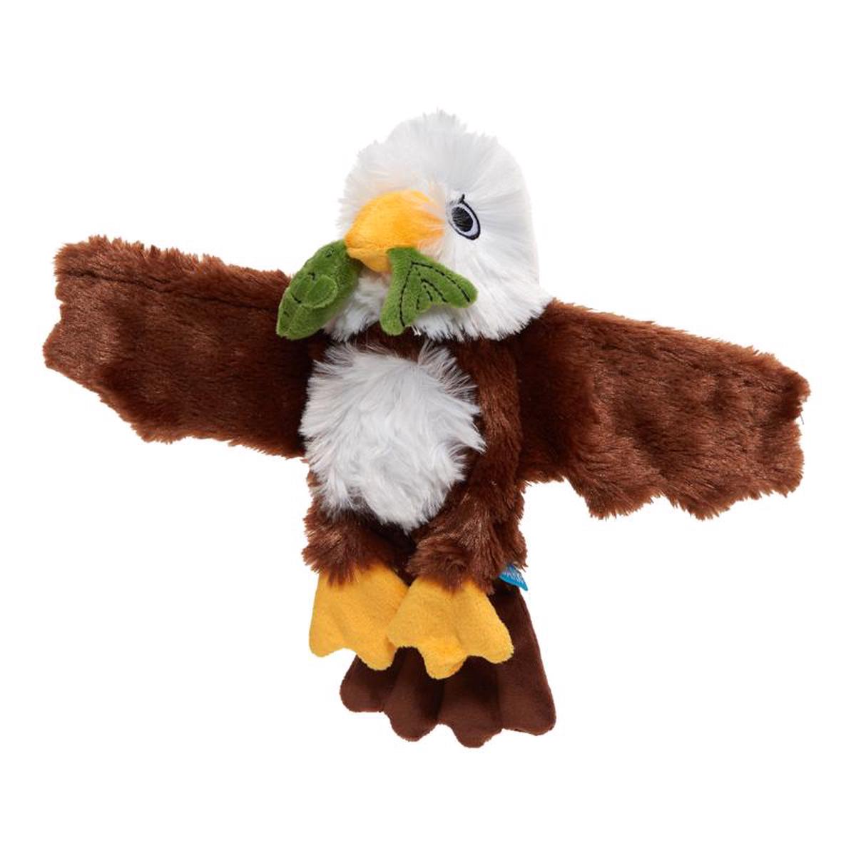Bark Multicolored Plush Majestic Marty Dog Toy 1 pk, Pack of 3