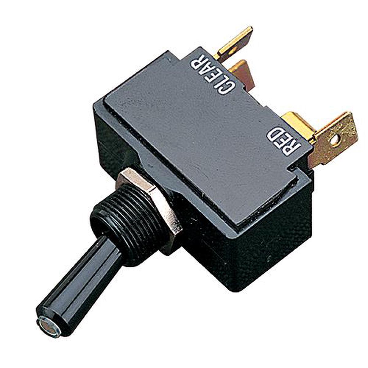 Toggle Switch-Light Tip (SPDT) - On/Off/On