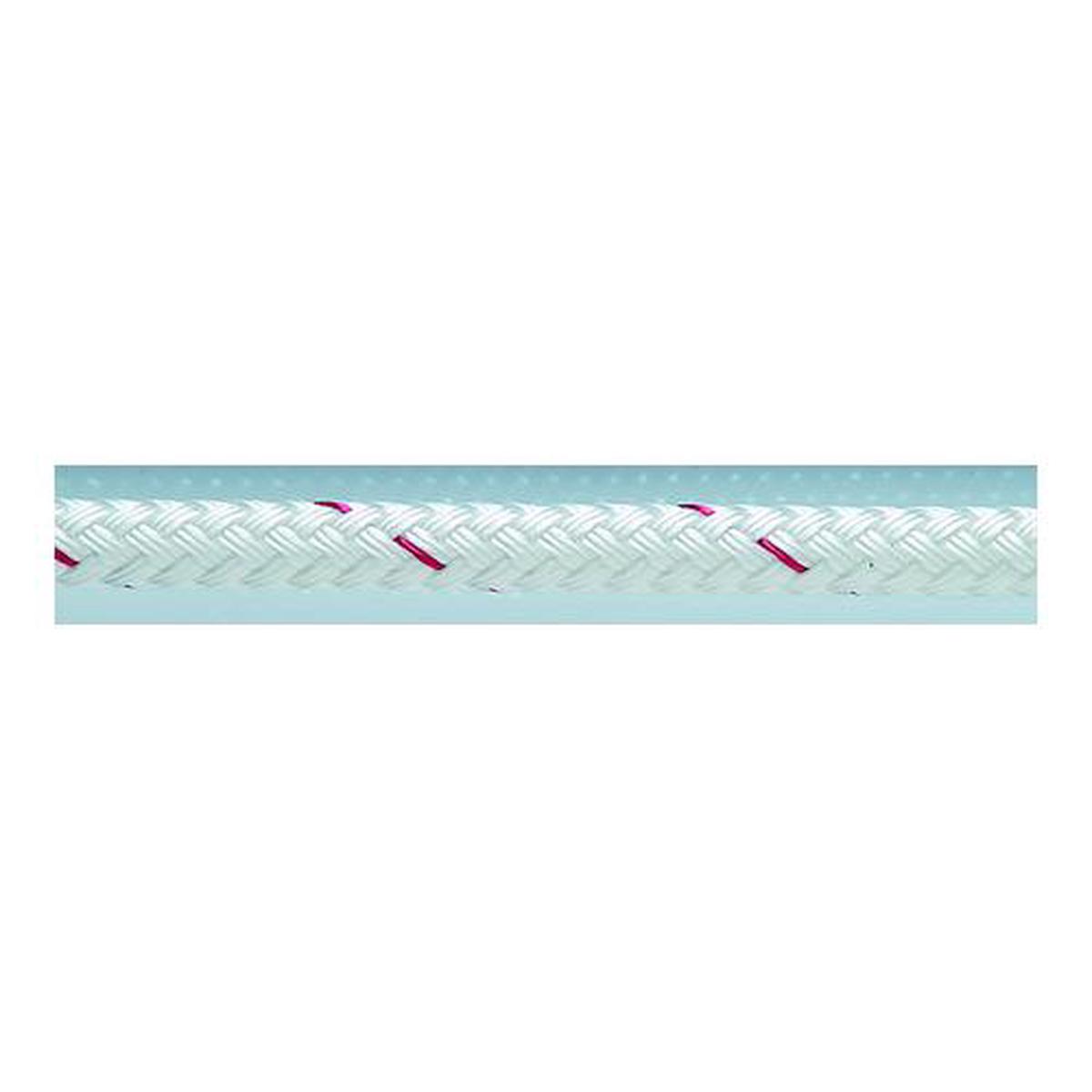 White Sta-Set Polyester Double Braid, 3/8 x 600'