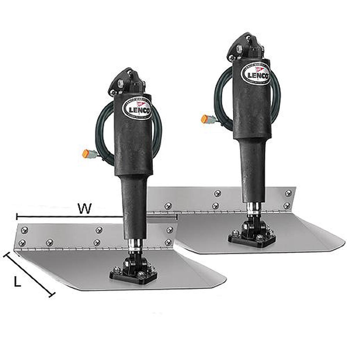 12 x 18 Trim Tab Kit w/o Switch