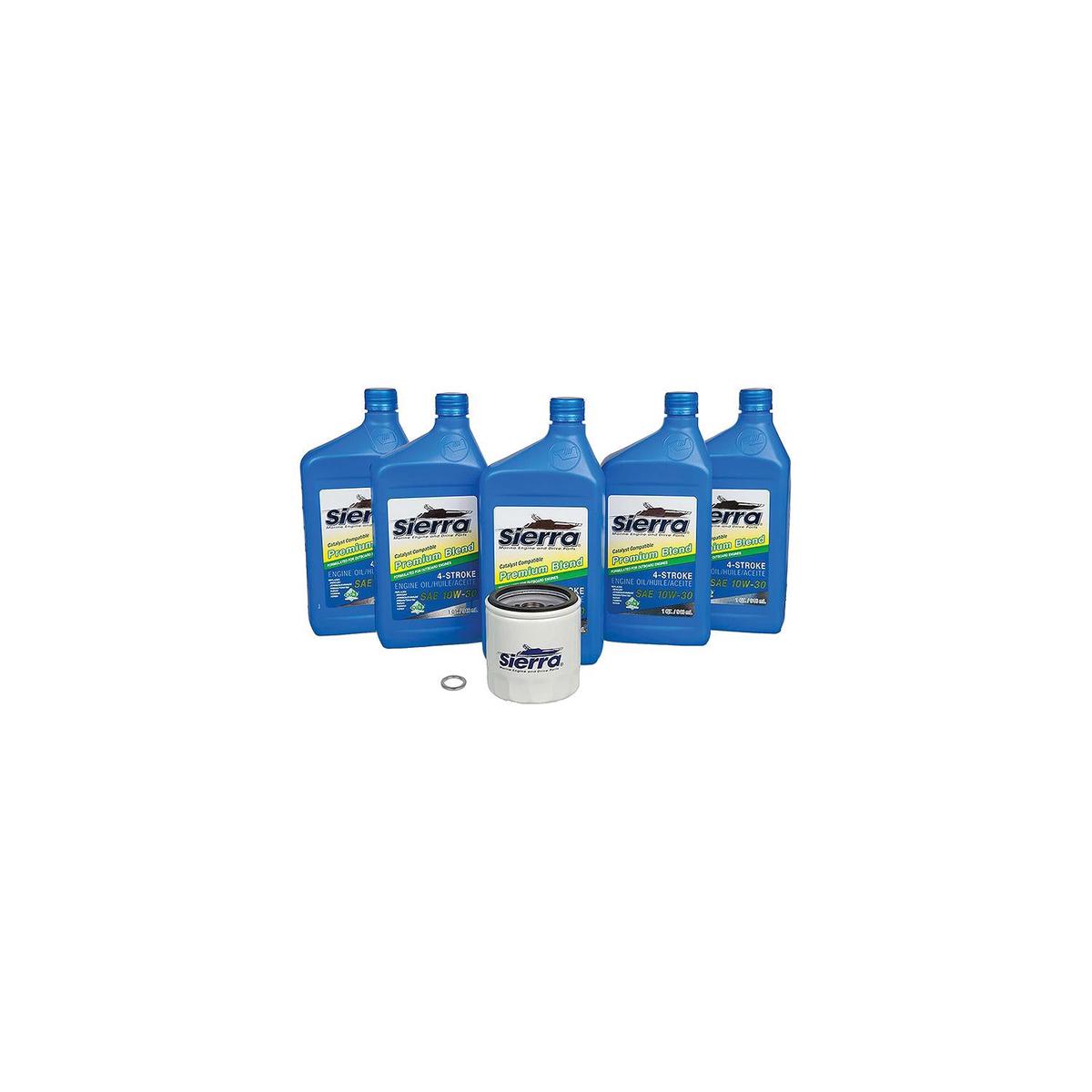 Sierra 9391 Yamaha 4 Stroke Oil Change Kit, Replaces Yamaha LUB-MRNMD-KT-10