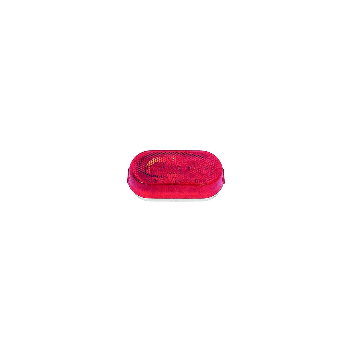 Anderson Oval Combination Clearance/Side Market Light, Red