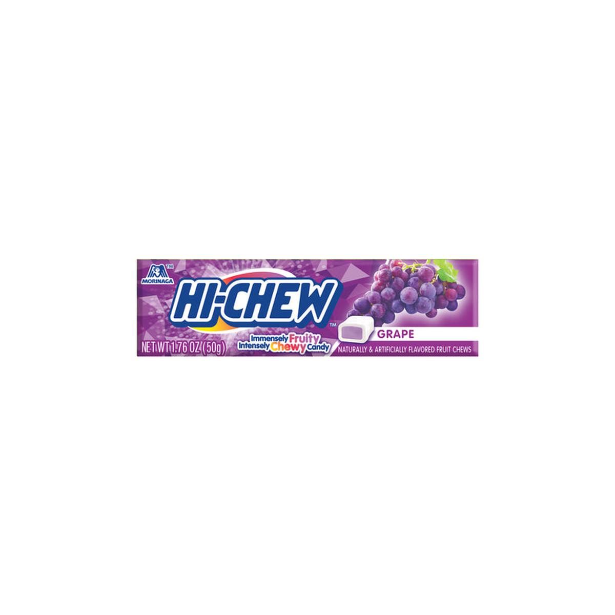 Hi-Chew Grape Stick Grape Candy 1.76 oz, Pack of 15