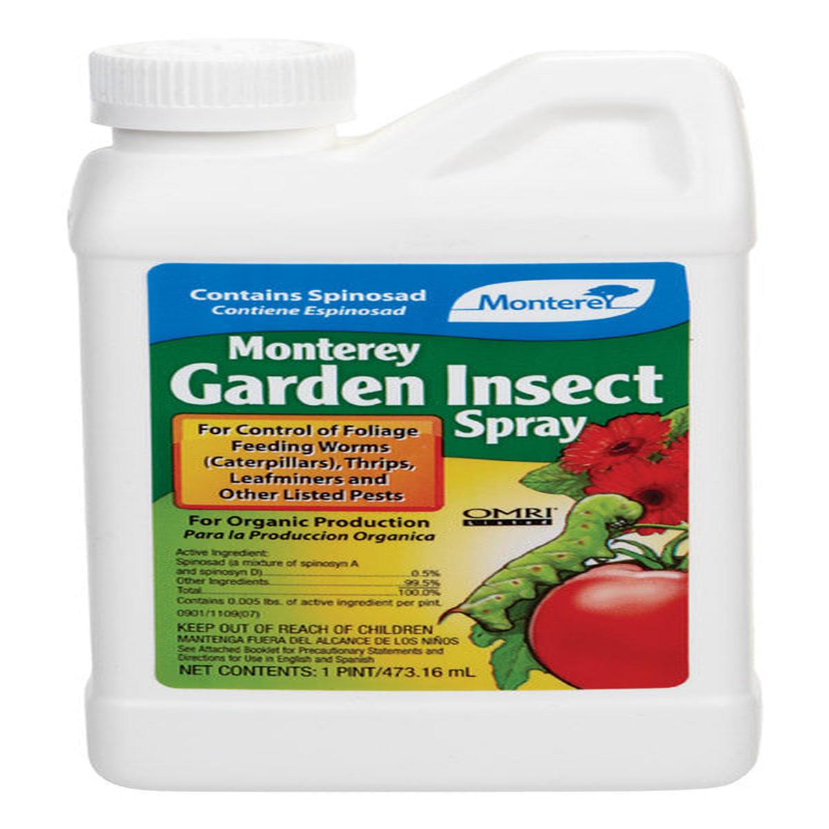 Monterey Organic Insect Killer Liquid Concentrate 1 pt