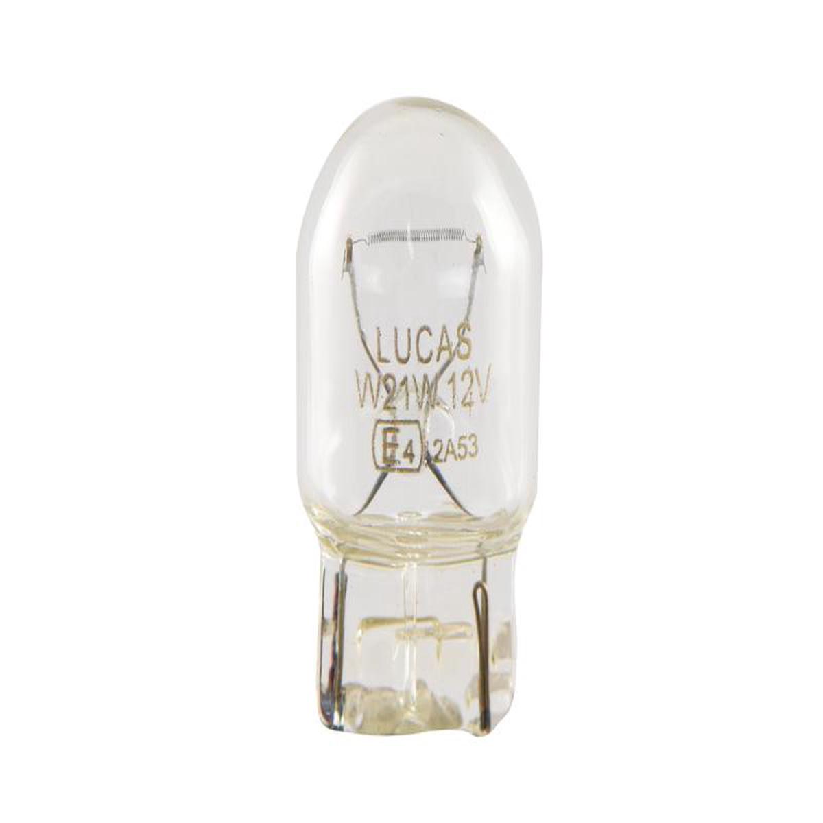 Light Bulb (Filament) W21W, 12V, 21W, W3x16d (Clamshell 1 Pc.) - Sparex Part S.164854