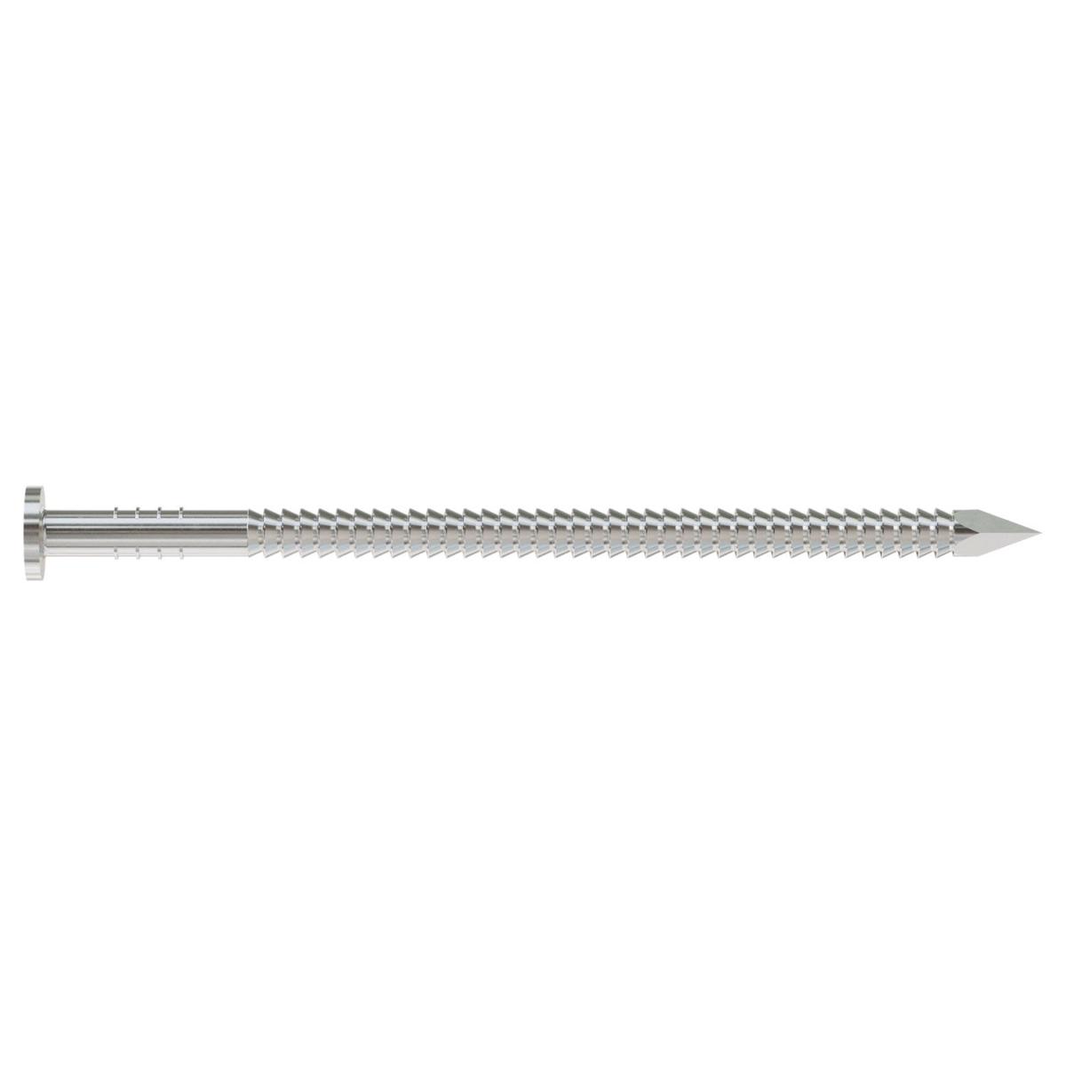 1-3/4" - 12 Gauge Annular Ring Shank Common Nail - 316 Stainless Steel, 1 lb