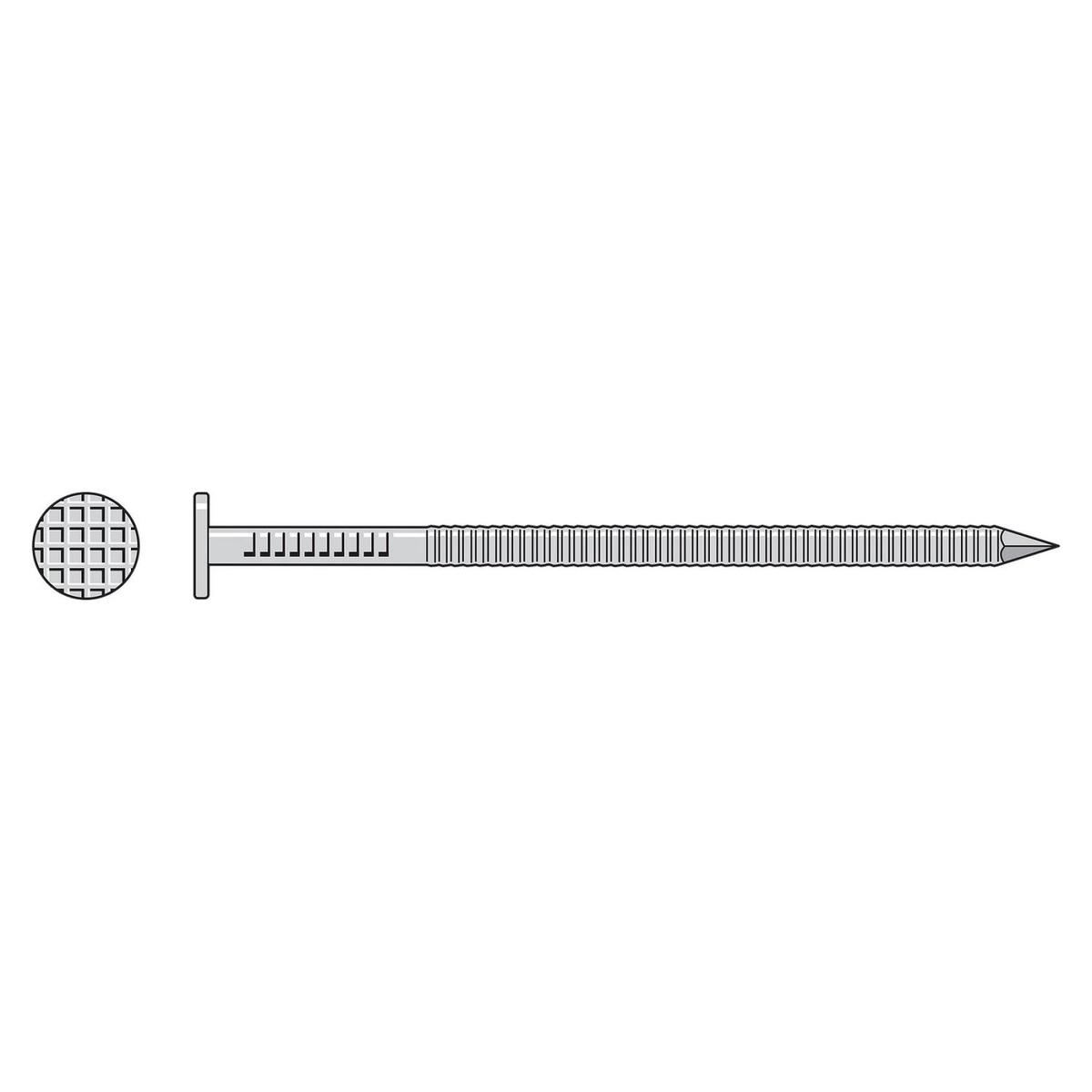 .120 x 2-1/2" Preservative-Treated Wood Decking Nail - 316 Stainless Steel, 25 lbs