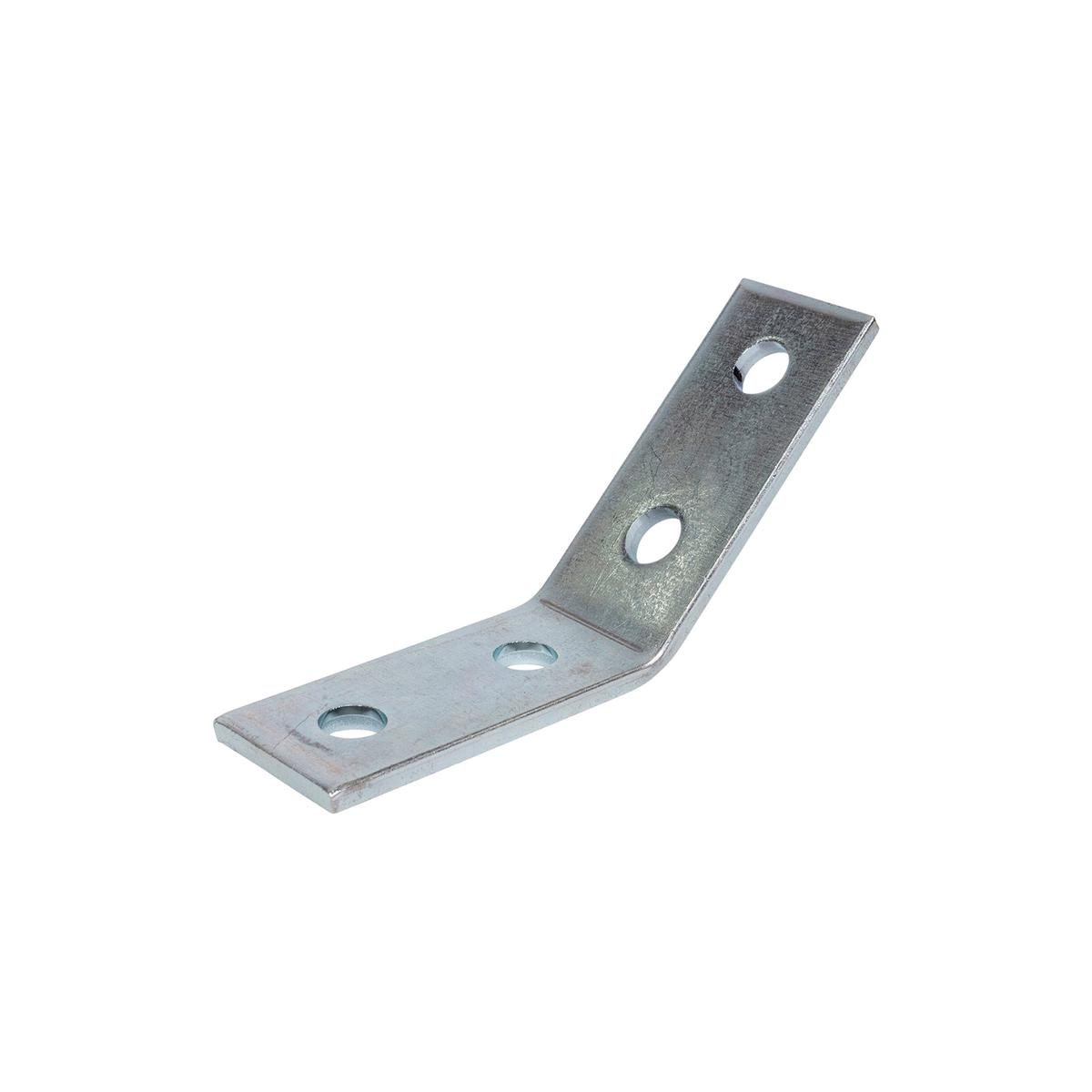 4-Hole 45 Degree Open Strut Angle - Electro-Galvanized