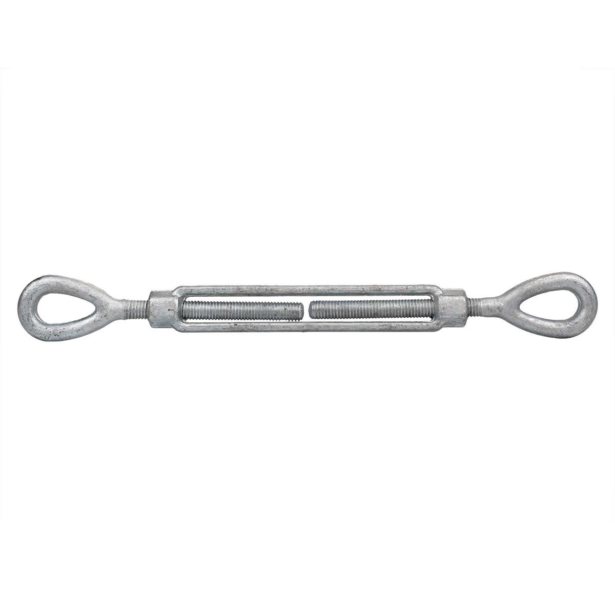 5/8" x 9" Eye & Eye Galvanized Turnbuckle