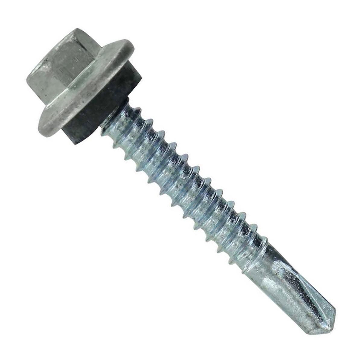 ST Fastening #12 X 1-1/2" Self-Drilling Maxx Steelbinder Metal Roofing Screw - Ash Gray | Qty. 120,000 (Pallet)