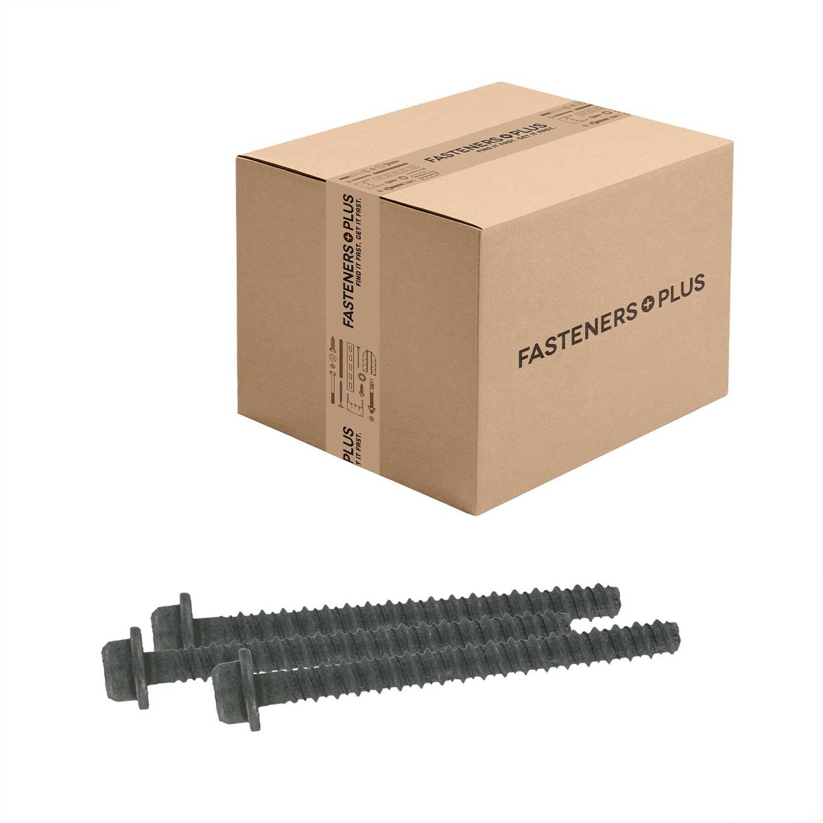 Tapcon 3/8" x 4" LDT Large Diameter Concrete Screw, Hex Head - Zinc | Qty. 400 (Carton)