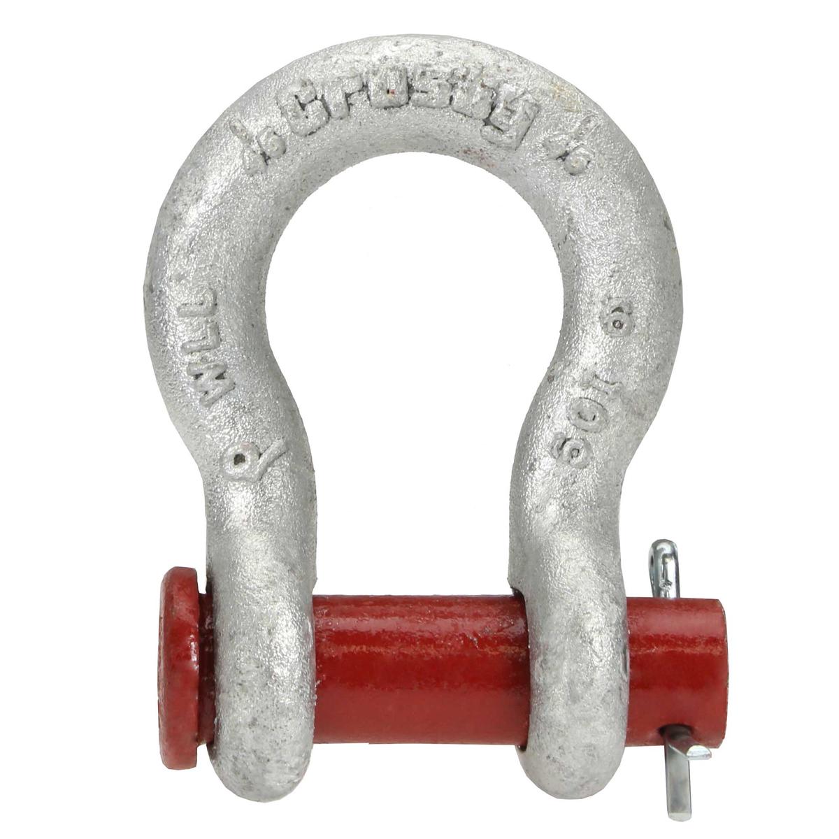 1-3/4" Crosby Round Pin Anchor Shackle | G-213 - 25 Ton
