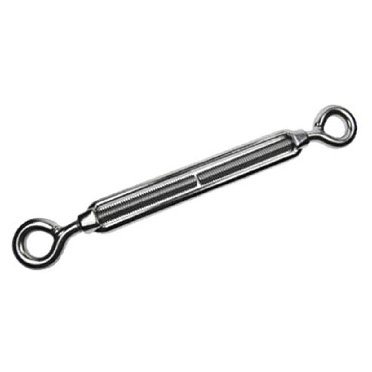5/8" x 10" Eye & Eye Stainless Steel Turnbuckle