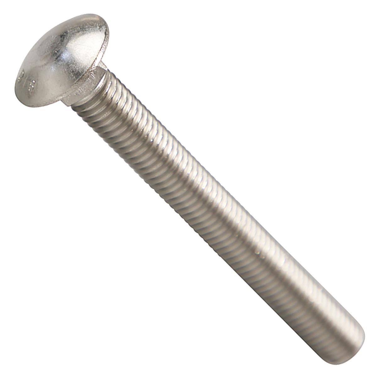 Conquest 1/2" x 4-1/2" Carriage Bolt - 316 Stainless Steel