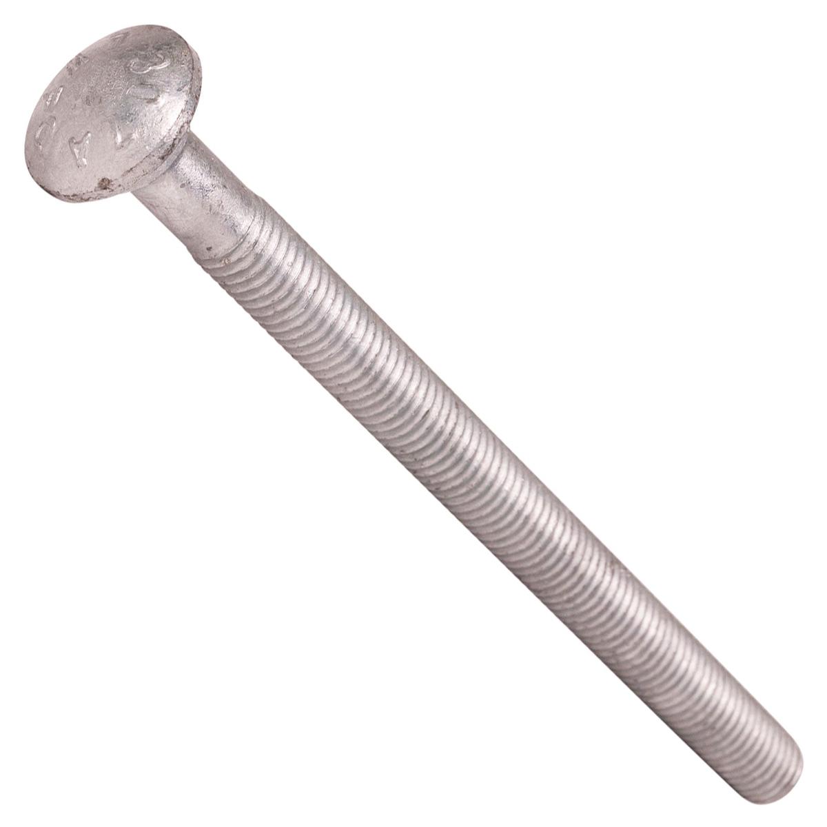 Conquest 1/2" x 7" A307 Carriage Bolt - Hot Dip Galvanized