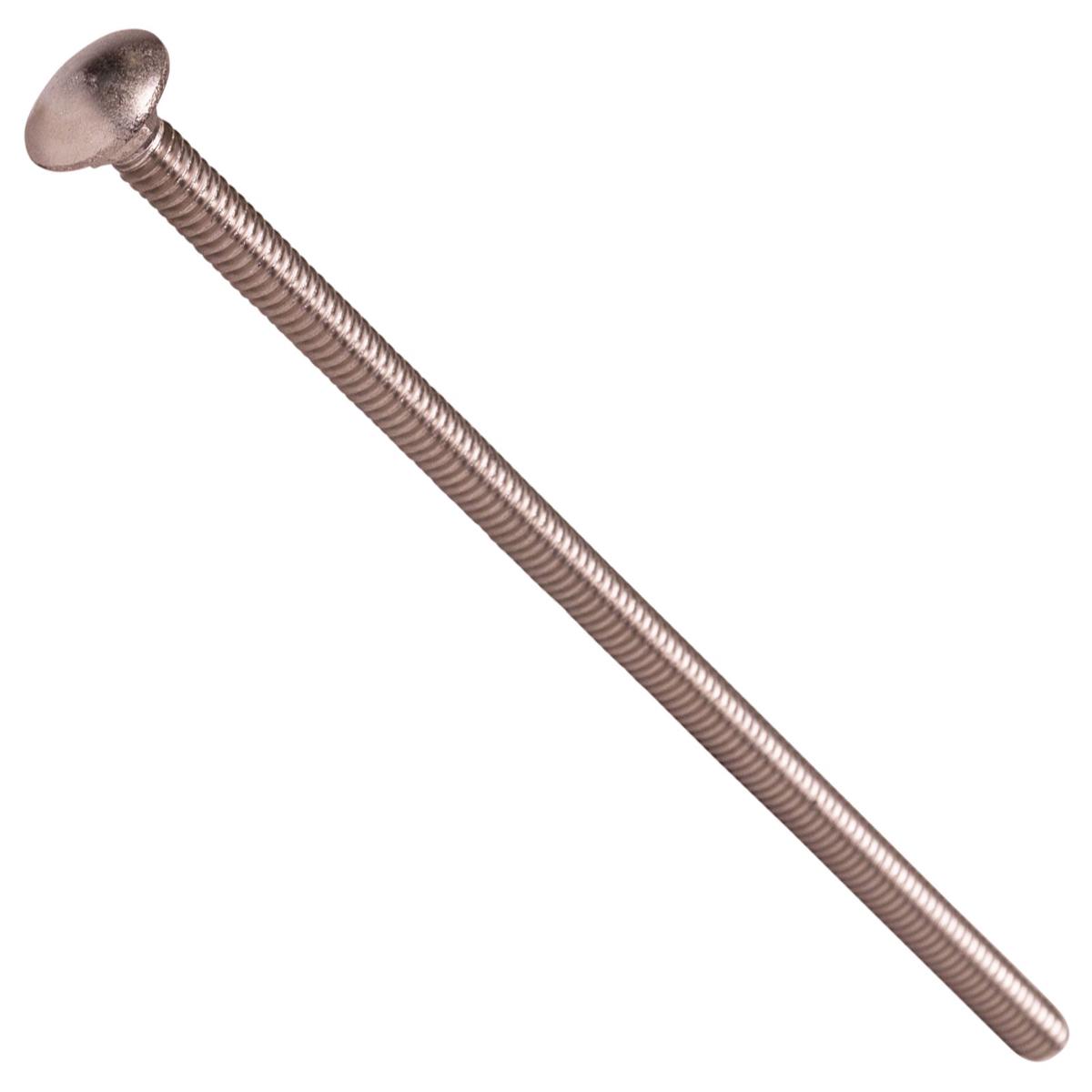Conquest 1/4" x 6" Carriage Bolt - 18-8 Stainless Steel