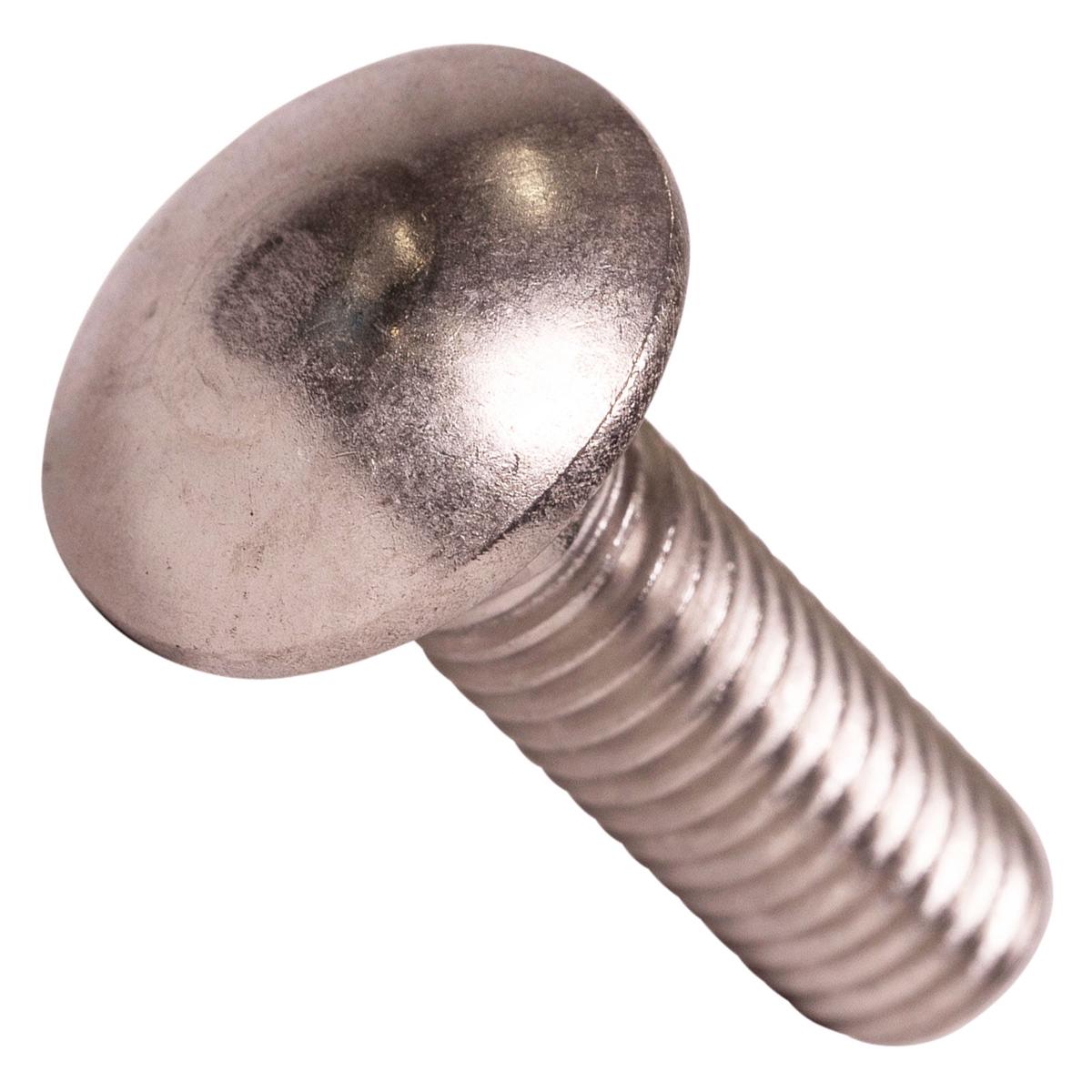Conquest 3/8" x 1-1/4" Carriage Bolt - 18-8 Stainless Steel | Qty. 500 (Carton)