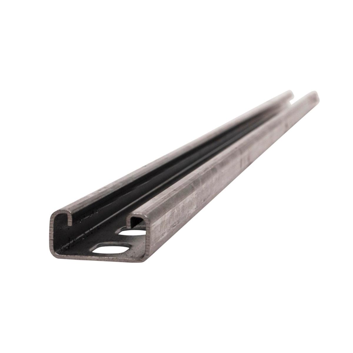 1-5/8" x 13/16" Strut Channel with Short Slots 10 ft. - Plain