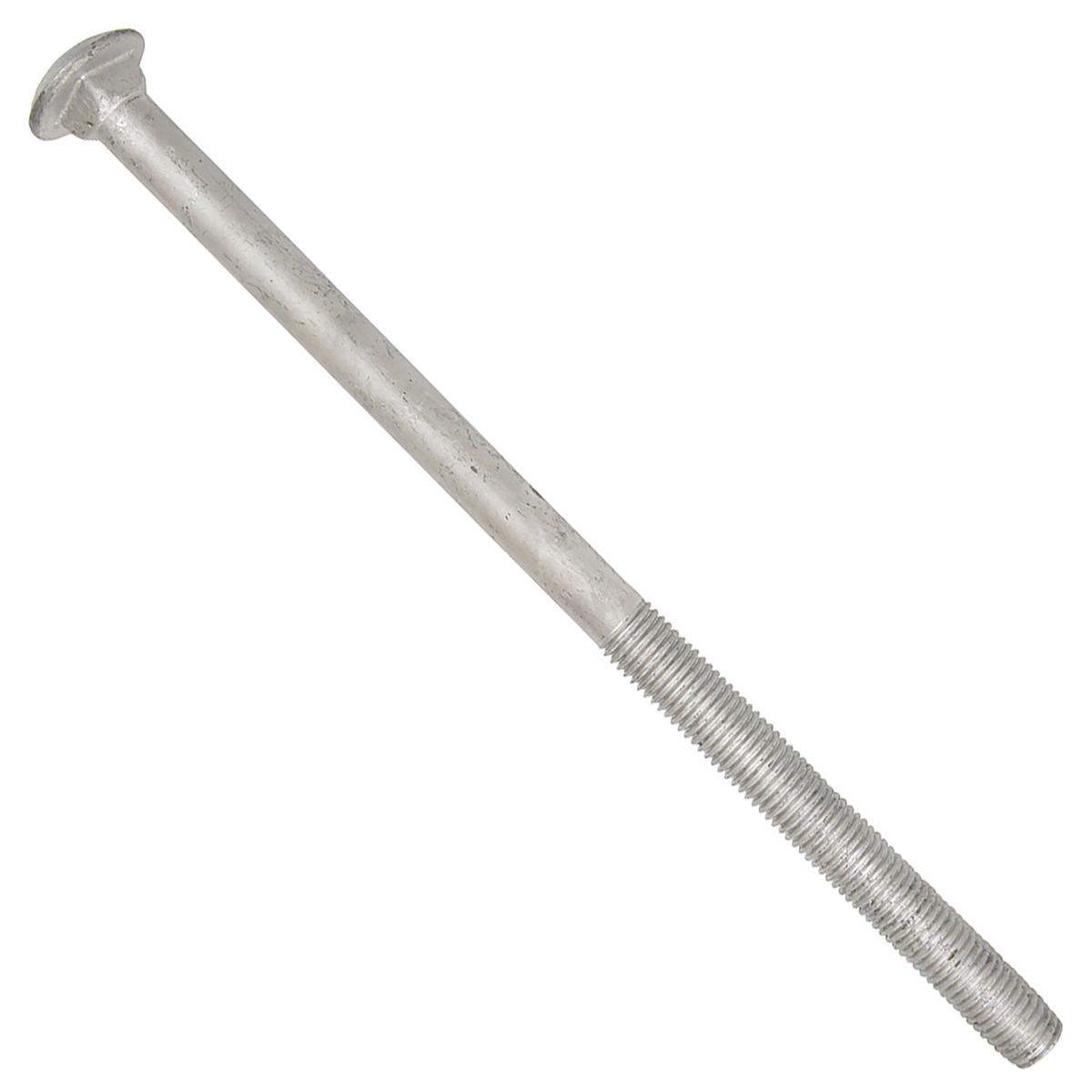 Conquest 3/4" x 14" A307 Carriage Bolt - Hot Dip Galvanized | Qty. 25 (Carton)