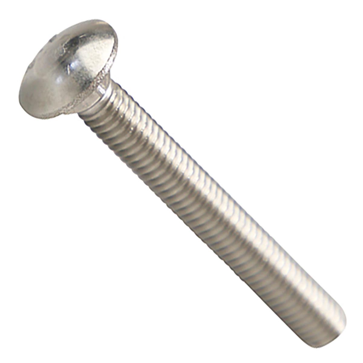 Conquest 5/16" x 2-1/2" Carriage Bolt - 316 Stainless Steel | Qty. 400 (Carton)