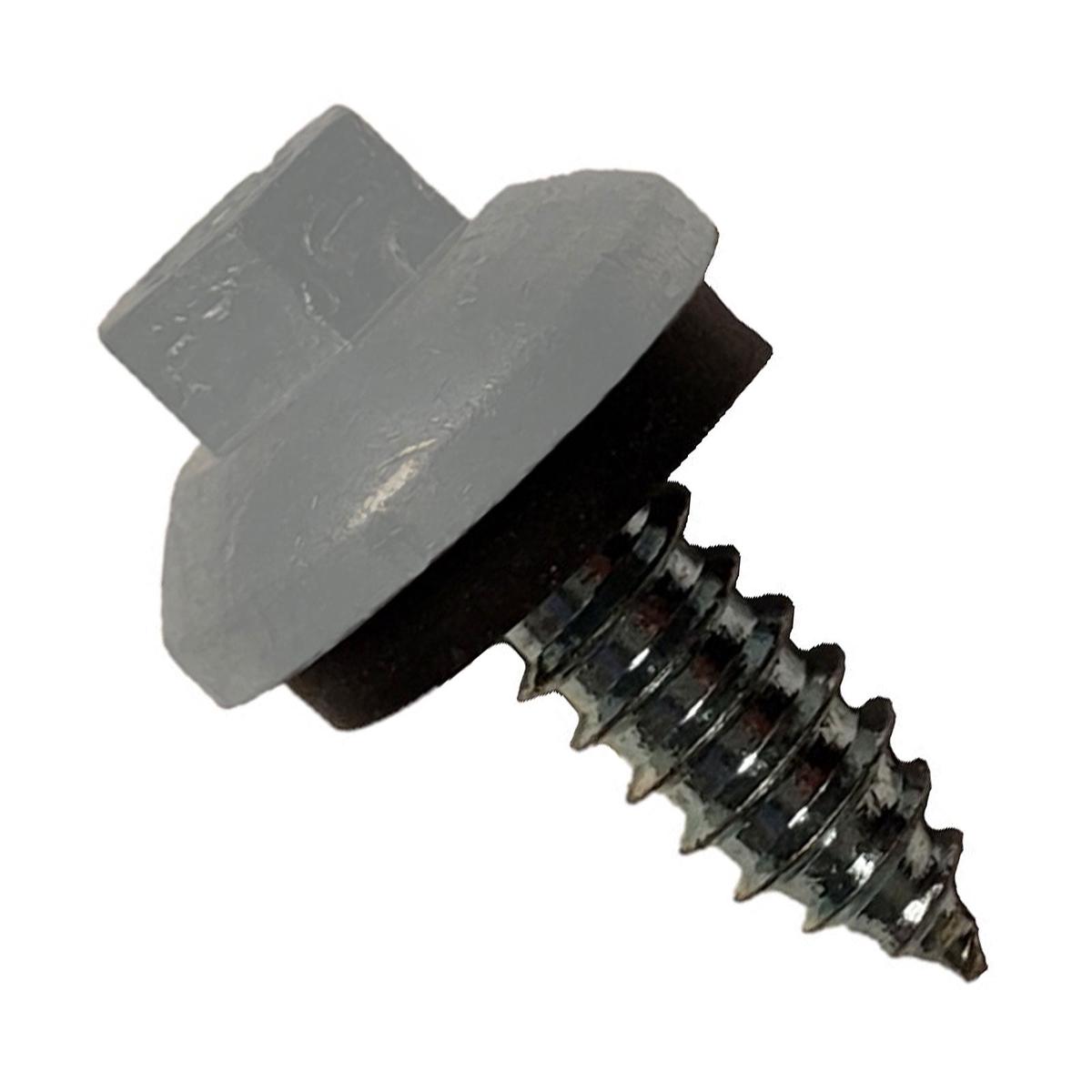 ST Fastening #14 x 3/4" Tapping ZXL Steelbinder Metal Roofing Screw, Hex Washer Head - Light Gray - Qty. 2,500 (Carton)